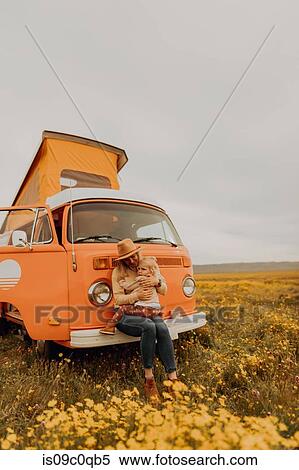 Mother with daughter on road trip in countryside View Large Photo Image Stock Photography - Mother with daughter on road trip in countryside. Fotosearch