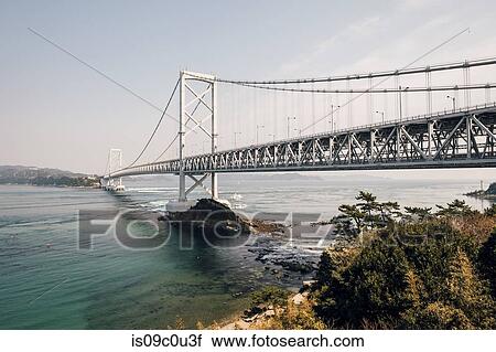 Naruto Bridge, Naruto Straits, Japan View Large Photo Image Stock Image - Naruto Bridge, Naruto Straits, Japan. Fotosearch