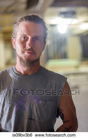 Portrait of handyman View Large Photo Image Stock Photograph - Portrait of handyman. Fotosearch