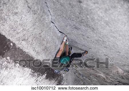 Rock climber on The Daily Planet route on The Chief in Squamish, Canada View Large Photo Image Stock Image - Rock climber on The Daily Planet route on The Chief in Squamish, Canada. Fotosearch