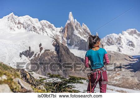 Rock climbing in El Chaltn, south Patagonia, Argentina View Large Photo Image Stock Image - Rock climbing in El Chaltn, south Patagonia, Argentina. Fotosearch