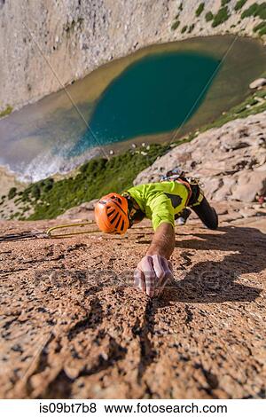 Rock climbing in Frey, San Carlos de Bariloche, Rio, Argentina View Large Photo Image Stock Photo - Rock climbing in Frey, San Carlos de Bariloche, Rio, Argentina. Fotosearch