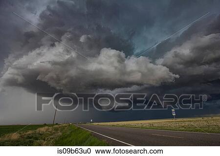 Rotating clouds over rural area, Cope, Colorado, United States, North America View Large Photo Image Stock Image - Rotating clouds over rural area, Cope, Colorado, United States, North America. Fotosearch