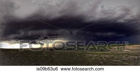 Rotating supercell cloud over rural area, Cope, Colorado, United States, North America View Large Photo Image Stock Photograph - Rotating supercell cloud over rural area, Cope, Colorado, United States, North America. Fotosearch