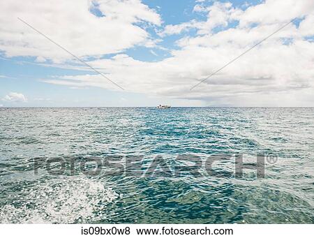 Sea foam from motorboat, Na Pali Coast, Kauai, Hawaii View Large Photo Image Stock Photo - Sea foam from motorboat, Na Pali Coast, Kauai, Hawaii. Fotosearch