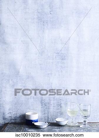 Still life arrangement of wine glasses and small bowls View Large Photo Image Stock Photography - Still life arrangement of wine glasses and small bowls. Fotosearch