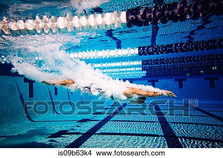 Swimmers in pool View Large Photo Image Picture - Swimmers in pool. Fotosearch