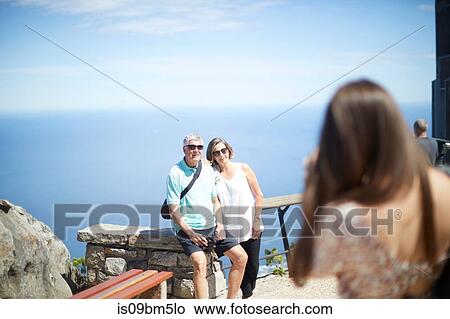Tourists posing for photograph, Cape Town, Western Cape, South Africa View Large Photo Image Picture - Tourists posing for photograph, Cape Town, Western Cape, South Africa. Fotosearch