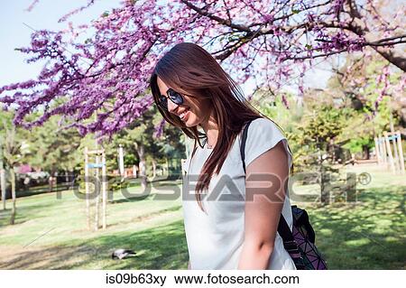 Woman on holiday, Istanbul, Turkey, Asia View Large Photo Image Stock Photo - Woman on holiday, Istanbul, Turkey, Asia. Fotosearch