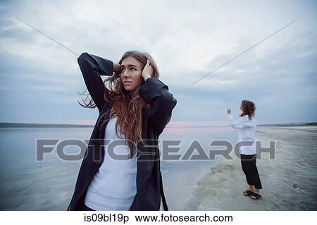 Women on beach, Odessa, Ukraine View Large Photo Image Stock Photography - Women on beach, Odessa, Ukraine. Fotosearch