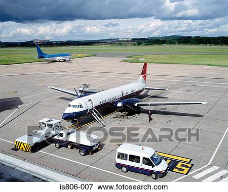 Stock Photo - Passenger jet. Fotosearch