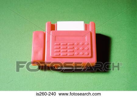 Toy fax machine View Large Photo Image Stock Image - Toy fax machine. Fotosearch