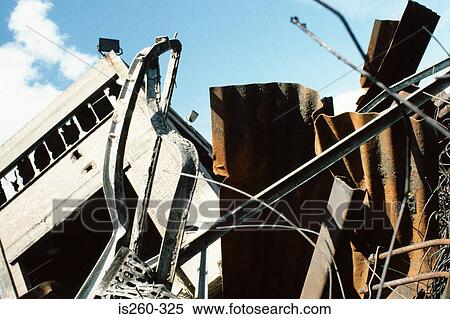 Demolition site View Large Photo Image Stock Photography - Demolition site. Fotosearch