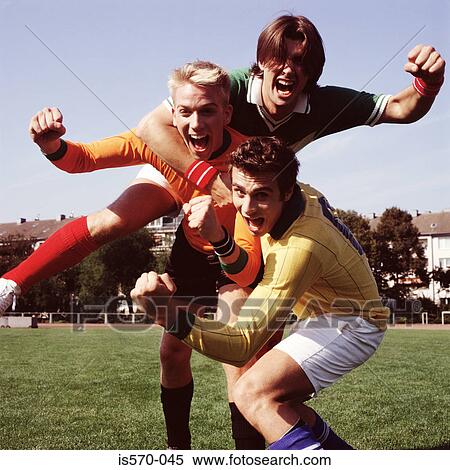 Football celebration View Large Photo Image Stock Photography - Football celebration. Fotosearch