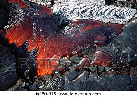 Molten lava View Large Photo Image Stock Photography - Molten lava. Fotosearch
