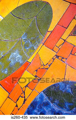 Portion of tiled mosaic View Large Photo Image Stock Photography - Portion of tiled mosaic. Fotosearch