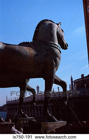 Statue of horse in Venice Italy View Large Photo Image Stock Image - Statue of horse in Venice Italy. Fotosearch