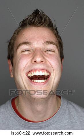 Laughing man View Large Photo Image Stock Image - Laughing man. Fotosearch