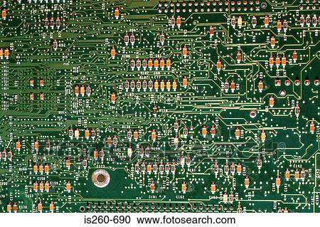 Green circuit board View Large Photo Image Stock Image - Green circuit board. Fotosearch