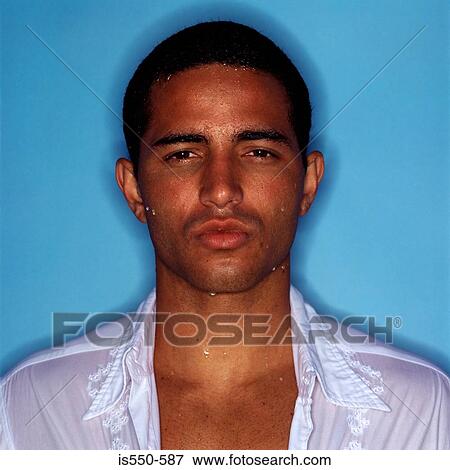 Portrait of young hispanic man View Large Photo Image Stock Photo - Portrait of young hispanic man. Fotosearch