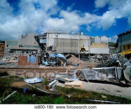 Derelict factory View Large Photo Image Stock Photography - Derelict factory. Fotosearch