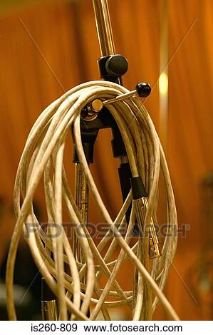 Microphone stand View Large Photo Image Stock Photo - Microphone stand. Fotosearch