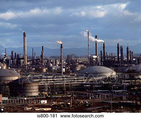 Stock Image - Refinery. Fotosearch