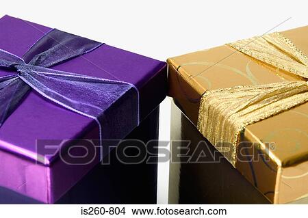 Two gifts View Large Photo Image Picture - Two gifts. Fotosearch