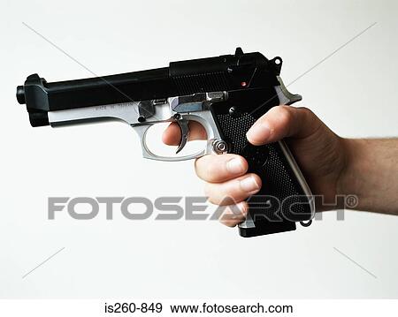 Handgun View Large Photo Image Stock Photo - Handgun. Fotosearch