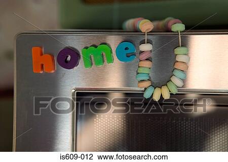 Letter magnets on refrigerator View Large Photo Image Stock Image - Letter magnets on refrigerator. Fotosearch