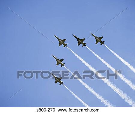 Air force aerobatic team View Large Photo Image Stock Image - Air force aerobatic team. Fotosearch