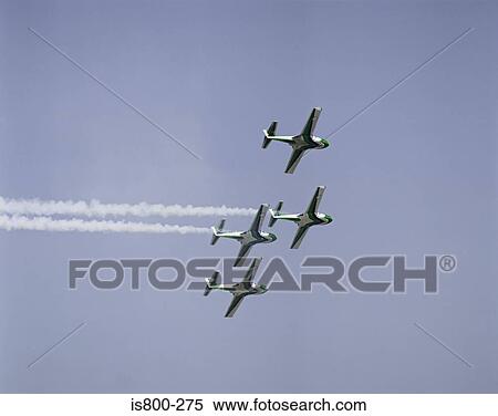 Stock Photography - Air force aerobatic team. Fotosearch