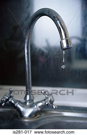 Stock Photo - Kitchen tap. Fotosearch