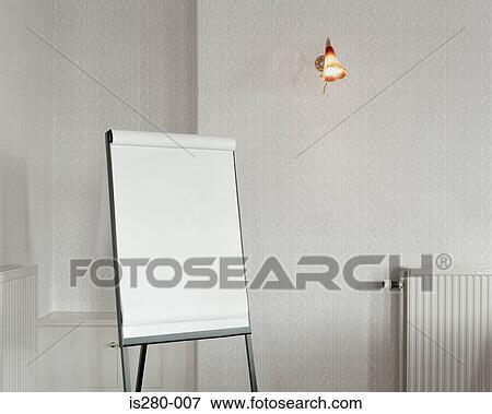 A blank flipchart View Large Photo Image Stock Photo - A blank flipchart . Fotosearch