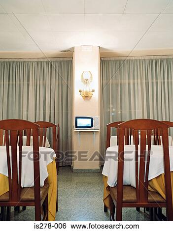 A hotel dining room View Large Photo Image Stock Photograph - A hotel dining room. Fotosearch