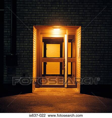 Apartment block doorway View Large Photo Image Stock Image - Apartment block doorway. Fotosearch