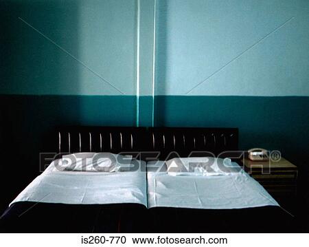 Beds in hotel room View Large Photo Image Stock Image - Beds in hotel room. Fotosearch