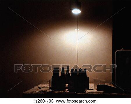 Beer bottles on table View Large Photo Image Stock Image - Beer bottles on table. Fotosearch