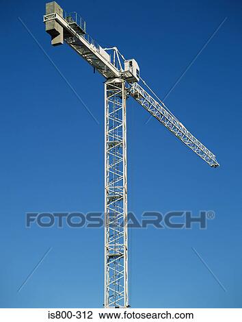 Construction crane View Large Photo Image Stock Image - Construction crane. Fotosearch