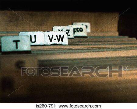 Files in alphabetical order View Large Photo Image Stock Image - Files in alphabetical order. Fotosearch