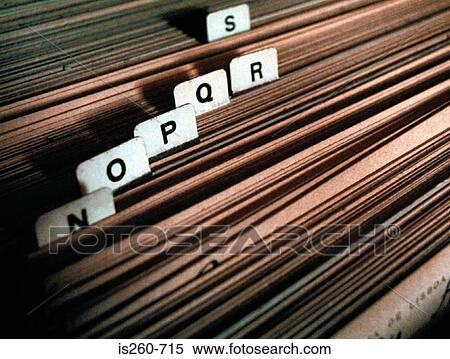 Files in alphabetical order View Large Photo Image Stock Photography - Files in alphabetical order. Fotosearch