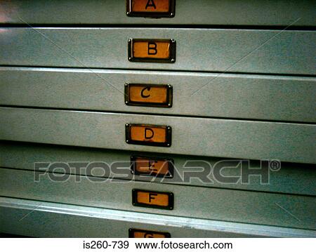 Filing cabinet View Large Photo Image Stock Photo - Filing cabinet. Fotosearch