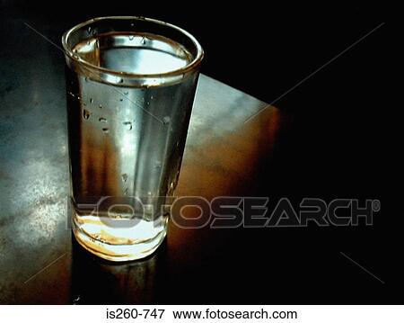 Glass of water View Large Photo Image Stock Photo - Glass of water. Fotosearch