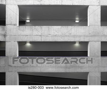 Multistorey car park View Large Photo Image Stock Image - Multistorey car park. Fotosearch