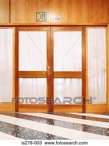 Outside a hotel dining room View Large Photo Image Stock Image - Outside a hotel dining room. Fotosearch