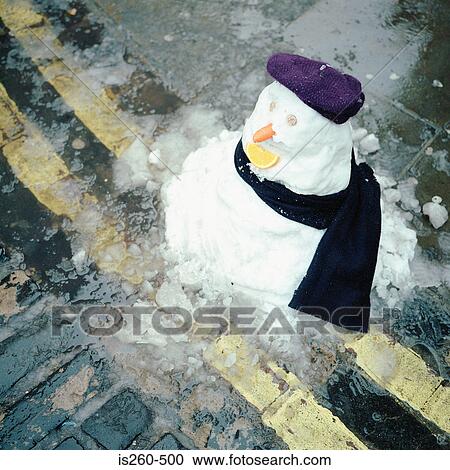 Stock Image - Snowman. Fotosearch