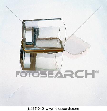 Stock Image - Spilt liquid in square. Fotosearch
