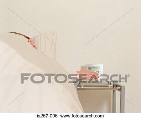 Square alarm clock View Large Photo Image Stock Photograph - Square alarm clock. Fotosearch