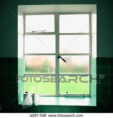 Toilet rolls on windowsill View Large Photo Image Stock Photo - Toilet rolls on windowsill. Fotosearch