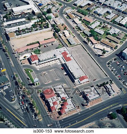 Aerial view of a town View Large Photo Image Stock Image - Aerial view of a town. Fotosearch